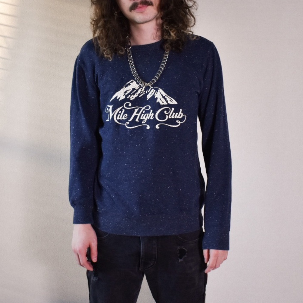 Lucky Brand Mile High Club Pullover Sweatshirt